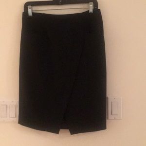 LOFT black envelope pencil skirt.  Lightly worn